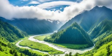 Breathtaking landscapes of Arunachal Pradesh, the Land of the Rising Sun, showcasing its serene beauty and vibrant culture.