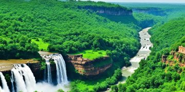 Traditional Tribal Art and Handicrafts of Chhattisgarh - Warli Paintings, Bell Metal Work, Bamboo Crafts, and Handwoven Textiles.