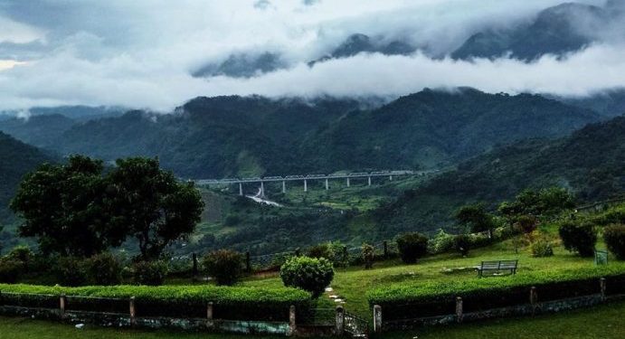Scenic view of Haflong, the jewel of Assam's hills, showcasing lush green landscapes and vibrant culture.