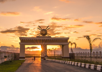 Top tourist attractions in Imphal, including Kangla Fort, Loktak Lake, ISKCON Temple, and Shaheed Minar, highlighting the city's cultural and historical significance