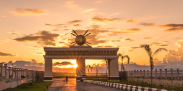 Top tourist attractions in Imphal, including Kangla Fort, Loktak Lake, ISKCON Temple, and Shaheed Minar, highlighting the city's cultural and historical significance