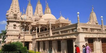 "Rajkot, the cultural capital of Saurashtra, showcasing its vibrant city life and historical landmarks."