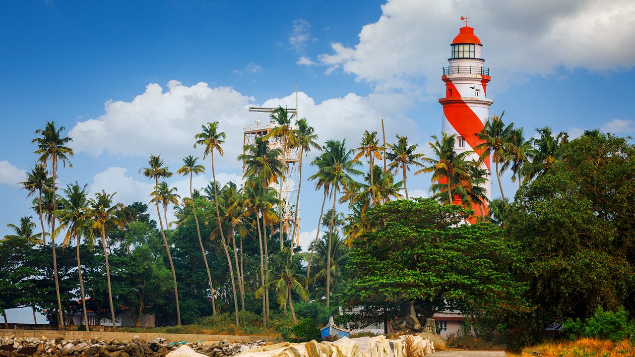 Peaceful morning view of the backwaters during Kollam backwater tourism